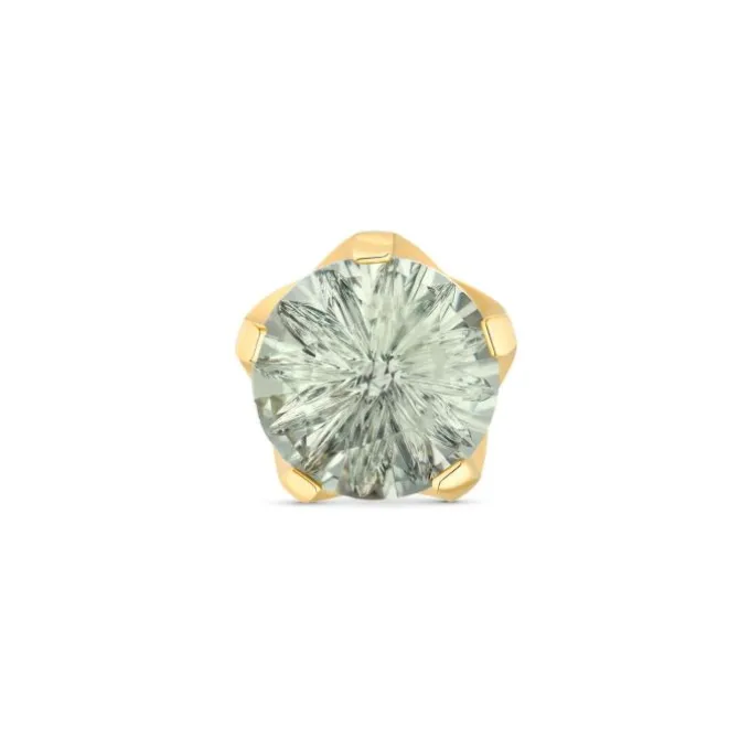 Amethyst Anhänger Gold 585 grün