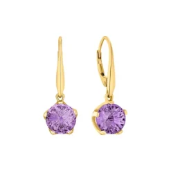 Amethyst Ohrh&auml;nger Gold 585