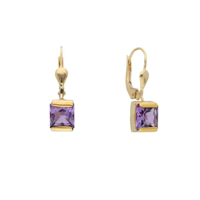 Amethyst Ohrhänger Gold 585