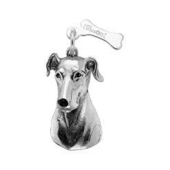 Anh&auml;nger "Dobermann" Silber 925