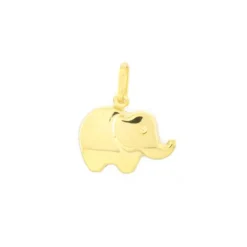 Anh&auml;nger "Elefant" Gold 585