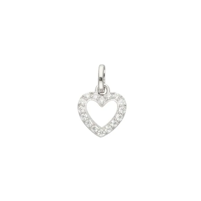 Anhänger "Herz" Silber 925 Zirkonia