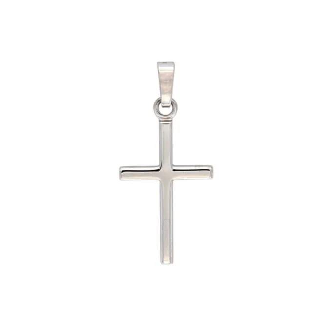 Anhänger "Kreuz" Weißgold 585
