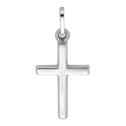 Anhänger "Kreuz" Weißgold 585