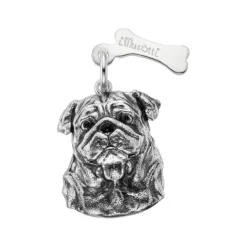 Anhänger "Mops" Silber 925