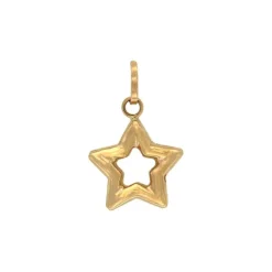 Anh&auml;nger "Stern" Gold 585