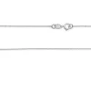 Ankerkette Wei&szlig;gold 585 1,0 mm
