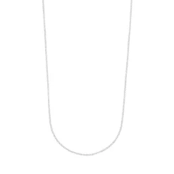 Ankerkette Wei&szlig;gold 585 1,0 mm