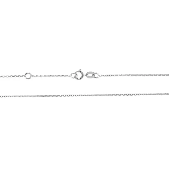 Ankerkette Weißgold 585 1,0 mm
