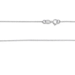 Ankerkette Weißgold 585 1,0 mm