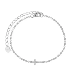 Armkette "Kreuz" Silber 925 Zirkonia