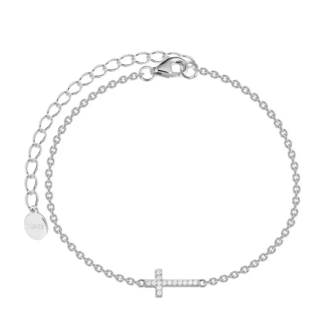 Armkette "Kreuz" Silber 925 Zirkonia