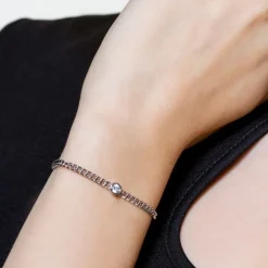 Armkette "Milano" Silber 925 Zirkonia
