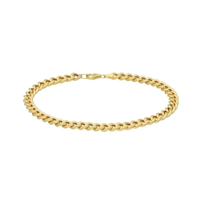Armkette "Panzer" Gold 585 5,4mm
