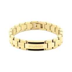 Armkette "Parker" Stahl gold ionenplattiert
