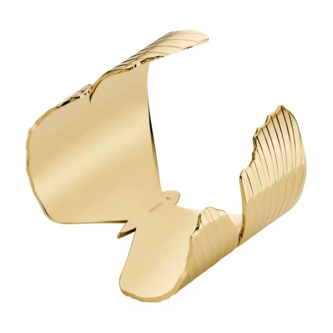 Armreif "Jewelry" Stahl gold ionenplattiert