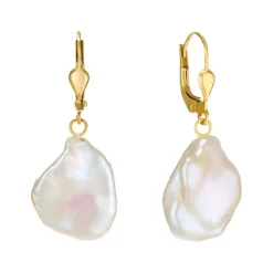 Barockperlen Ohrringe Gold 585