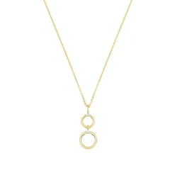 Brillant Anhänger Gold 585 tlw. rhod.