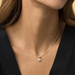 Brillant Anhänger Gold 585