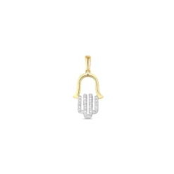 Brillant Anh&auml;nger "Hand der Fatima" Gold 585
