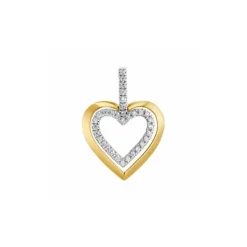 Brillant Anhänger "Herz" Gold 585