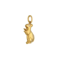 Brillant Anhänger "Maus" Gold 750 - Privatbesitz