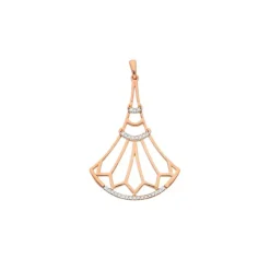 Brillant Anh&auml;nger Ros&eacute;gold 585