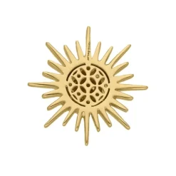 Brillant Anh&auml;nger "Sonne" Gold 585