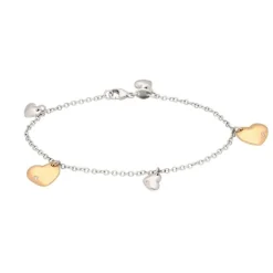 Brillant Armkette "Herzen" Roségold/Weißgold 750 - Privatbesitz