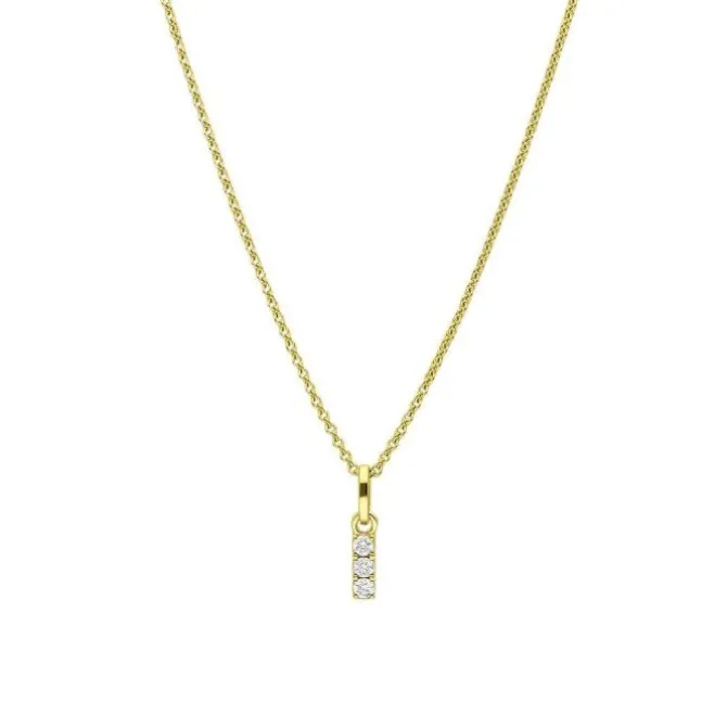 Brillant Collier "Buchstabe I" Gold 585