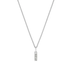 Brillant Collier "Buchstabe I" Wei&szlig;gold 585