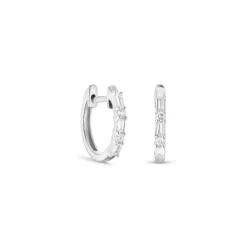 Brillant Diamant Creolen Weißgold 585