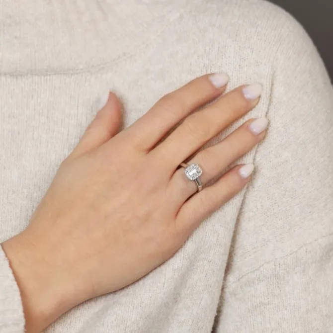 Brillant Diamant Ring Weißgold 585