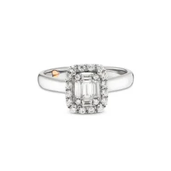 Brillant Diamant Ring Weißgold 585