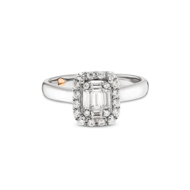 Brillant Diamant Ring Weißgold 585