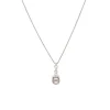 Brillant Kulturperlen Collier Wei&szlig;gold 750 - Privatbesitz