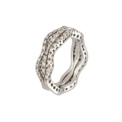Brillant Ring Weißgold 750 - Gr. 53 - Privatbesitz