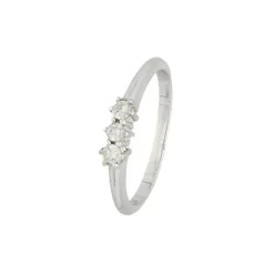 Brillant Ring Wei&szlig;gold 750 - Gr. 55 - Privatbesitz