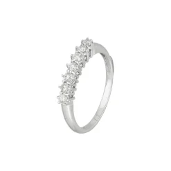 Brillantring Weißgold 750 - Gr. 57 - Privatbesitz