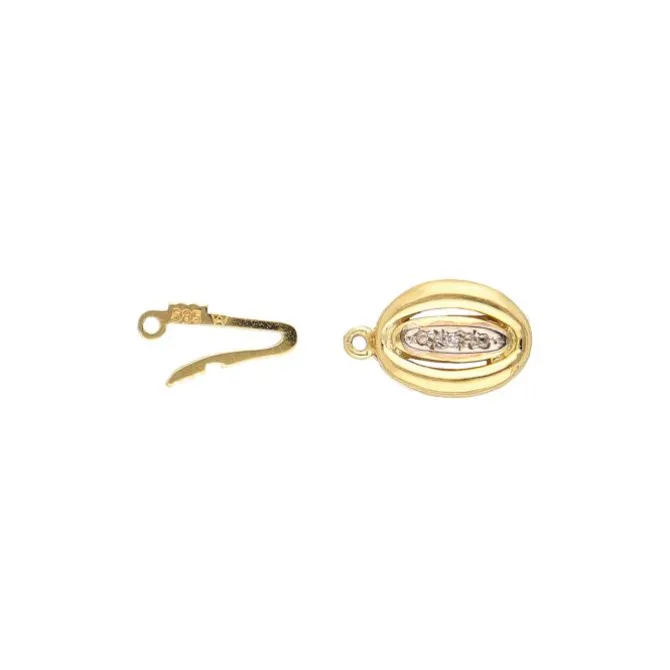 Brillantschließe Gold 585 - Privatbesitz