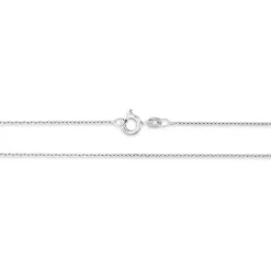 Carreekette Weißgold 585 1,3 mm