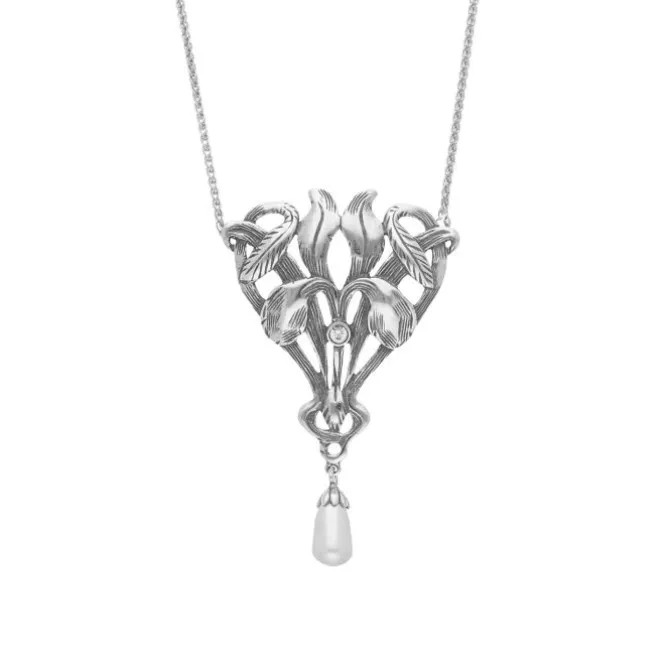 Collier "Jugendstil" Silber 925