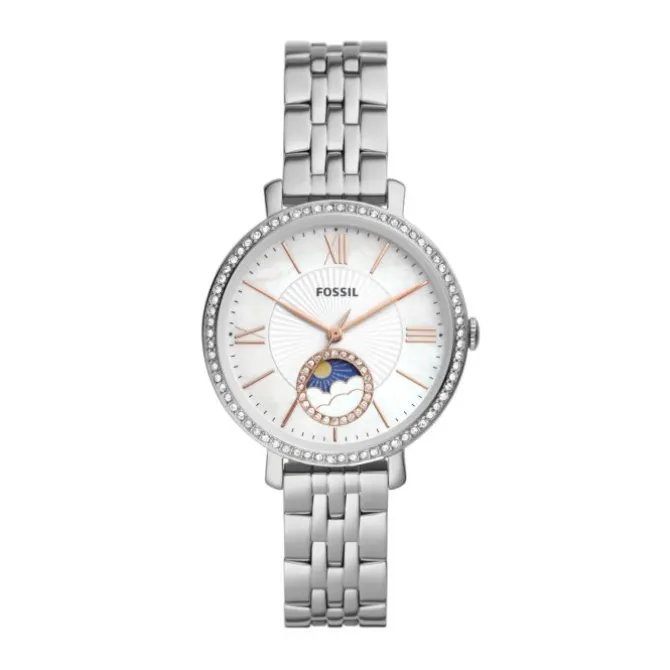 Damen Uhr " JACQUELINE" Quarz Stahl