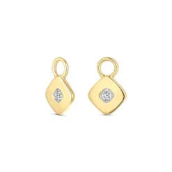 Diamant Anhänger für Creolen Gold 585
