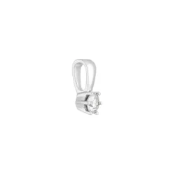 Diamant Anh&auml;nger Wei&szlig;gold 585 Brillant 0,25 ct.