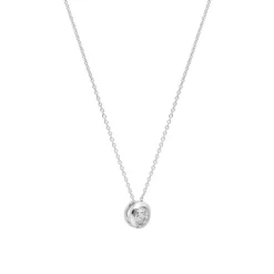Diamant Collier Wei&szlig;gold 585 Brillant 0,50 ct.