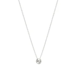 Diamant Collier Weißgold 585 Brillant 0,15 ct.