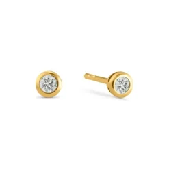 Diamant Ohrstecker Gold 585 Brillanten 0,10 ct.