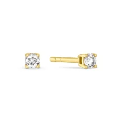 Diamant Ohrstecker Gold 585 Brillanten 0,10 ct.