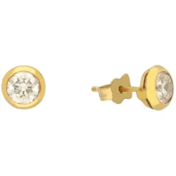 Diamant Ohrstecker Gold 585 Brillant ca. 1,02ct.